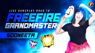 Free Fire LIVE Rank Push To GrandMaster 😍 Sooneeta is LIVE FF LIVE freefire live sooneeta [upl. by Dita]