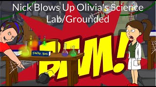 Nick Blows Up Olivias Science LabGrounded [upl. by Eerat930]