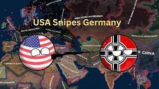 America Snipes Germany  Hoi4 TWR Timelapse [upl. by Hunter746]