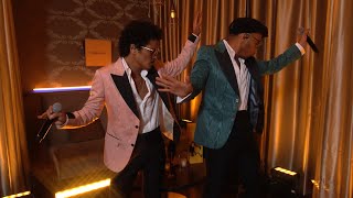 Bruno Mars Anderson Paak Silk Sonic  Leave The Door Open Live from the BET Awards [upl. by Modesty]