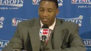 Tmac asks about Deron Williams name [upl. by Nikolia]