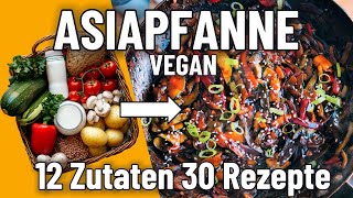 Gericht 330 Asiatischer Wokgenuss  12 Zutaten 30 Rezepte [upl. by Lenes]