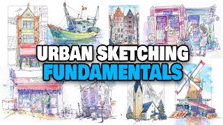 How To Start URBAN SKETCHING For Beginners  FUNDAMENTALS GUIDE [upl. by Etem]