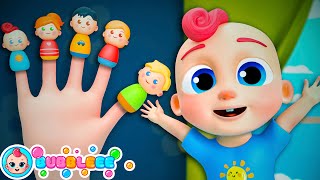 Finger Family Learn Colors Version MORE  Bubbleee Nursery Rhymes and Kids Songs [upl. by Cornish]