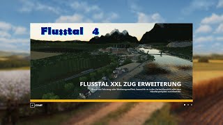 FS19 Flusstal 4 Train Extension Mining Map Fly Thru [upl. by Ashla]