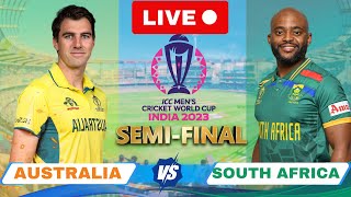 South Africa vs Australia Semi Final Live Match  SA vs AUS Live score  ICC World Cup Semi Final [upl. by Davita233]