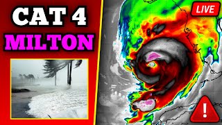 The HUGE Tornadoes From Hurricane Milton As It Occurred Live  100924 [upl. by Sherline343]