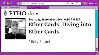 Ether Cards Diving into Ether Cards [upl. by Tewfik]