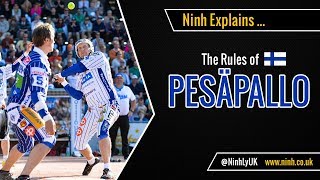 The Rules of Pesäpallo Finnish Baseball  EXPLAINED [upl. by Strepphon]