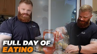 FULL DAY OF EATING LOW DAY ON PREP 2628LBS [upl. by Towroy]