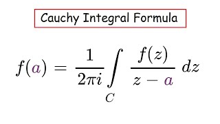 Cauchy Integral Formula [upl. by Kcyrred]