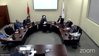 Southwest Middlesex  Council Meeting  December 13 2023 [upl. by Eneloc338]