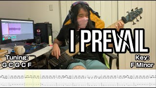 I Prevail  Judgement Day  Bass Cover TABsheet music included [upl. by Newkirk]