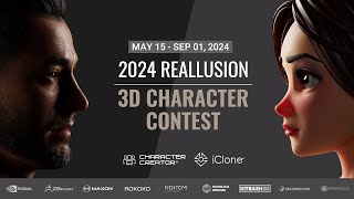 2024 Reallusion 3D Character Contest  Industryleading solutions for Character Art amp Animation [upl. by Gyimah]