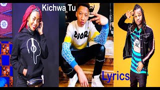 Kichwa Tu Lyrics By SSARU Kenya Feat TRIO MIO amp TIMMY TDAT [upl. by Adabel700]