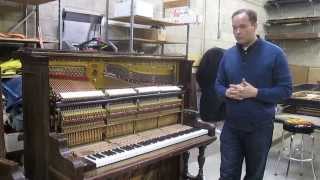 Rebuilding an Antique Piano Before and After [upl. by Eerb]