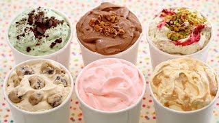 6 NEW Ice Cream Flavors Homemade Ice Cream PARTY No Machine  Gemmas Bigger Bolder Baking [upl. by Layton]