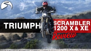 Triumph Scrambler 1200 X amp XE 2024 REVIEW [upl. by Rahab]