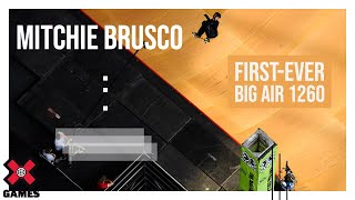 MITCHIE BRUSCO Firstever Big Air 1260  World of X Games [upl. by Enimsaj800]