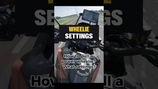 Wheelie Settings KTM 1290 Super Adventure S [upl. by Roban]