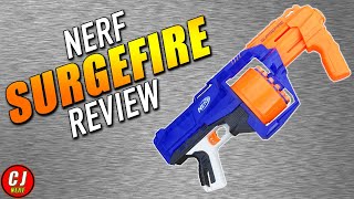 Nerf N Strike Elite Surgefire Unboxing  Review amp Range Test 2018 [upl. by Anatnas]