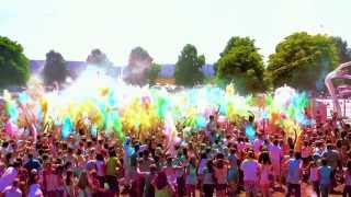 HOLI GAUDY  Europes big HoliFestival Tour 2014  TRAILER [upl. by Enoyrt608]