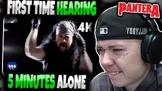 HIP HOP FANS FIRST TIME HEARING Pantera  5 Minutes Alone  GENUINE REACTION [upl. by Filipe]