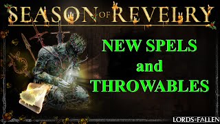 Offerings of Orius  SEASON OF REVELRY  NEW SPELS  Lords of the Fallen  How to get [upl. by Anaujal]