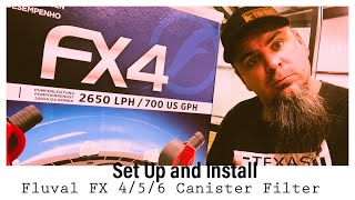 How to Set up and Install Fluval FX 456 Filter [upl. by Odrude554]