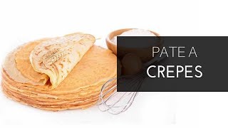 Comment faire des crêpes  Pâte à crêpe inratable [upl. by Weisberg]