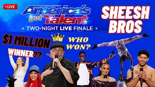 Winner of AGT Season 19  Americas Got Talent 2024  SHEESH BROS REACTS [upl. by Leonelle]