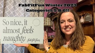 FabFitFun Winter 2023 Categories 5 amp 6 Full Spoilers [upl. by Eshman61]