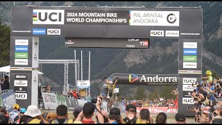 XCO ELITE MTB WORLD CHAMPIONSHIP ANDORRA 2024 [upl. by Nlocnil]