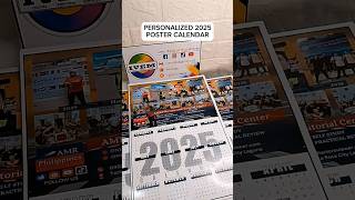 POSTER CALENDAR 2025 Contact us on facebook IVEM Digital Printing Services for inquiries [upl. by Sileas]