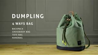 Dumpling backpack by TATHATA [upl. by Nemzaj]