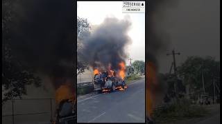 Car Fire Fire Service 🔥🚒firesafty subscribemychannel [upl. by Jobie]