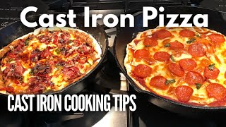 How To Cook Amazing Cast Iron Pizza Ep138 [upl. by Faludi]