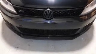 Plastidip my front grill mk6 jetta GLI [upl. by Bobina]