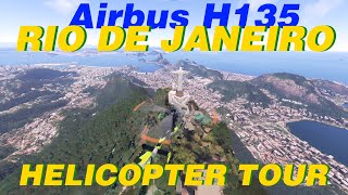 Rio de Janeiro Helicopter Tour  Live Flight IVAO  Adventures in MSFS 2020  HPG Airbus H135 [upl. by Malik]