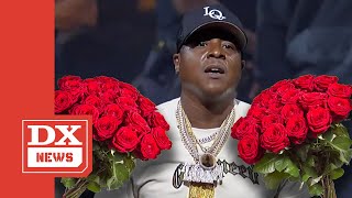 Jadakiss Given All The Flowers After VERZUZ Battle [upl. by Milka]