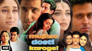 Mujhse Dosti Karoge Full HD Movie In Hindi I Hrithik Roshan I Rani Mukerji Kareena Kapoor Review [upl. by Itnahs]