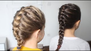 Tuto coiffure comment faire une tresse collée à une petite fille ✨ Marion Blush [upl. by Sawyor]