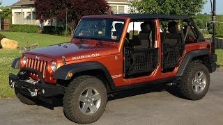 Jeep Hard top removal [upl. by Trillby507]