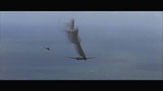 Spitfires Attack Unescorted HE111s HD Battle of Britain 1969 [upl. by Nuarb]