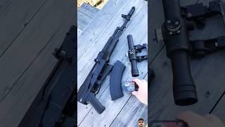 AR40 with scope airsoft ytshorts shortfeed [upl. by Annora911]