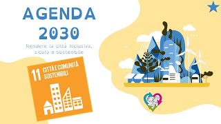 Agenda 2030  Obiettivo 11 quotCittà sostenibiliquot [upl. by Dorene]