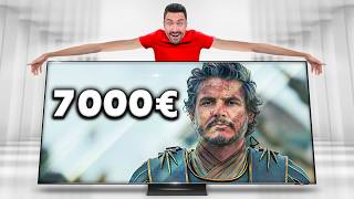 Jai reçu ma nouvelle TV 8K Géante à 7 000€ [upl. by Goode]