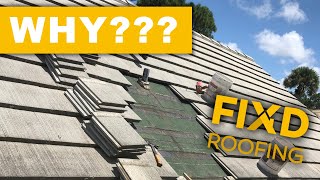 Why Flat Tile Roofs Leak in Weird Places [upl. by Innoc916]