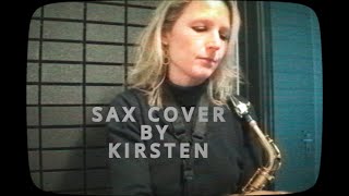 Slam David Sanborn sax cover by saxophonist Kirsten [upl. by Alastair]