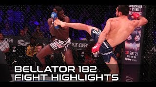 Bellator 182 Koreshkov vs Njokuani Highlights [upl. by Kutzer]